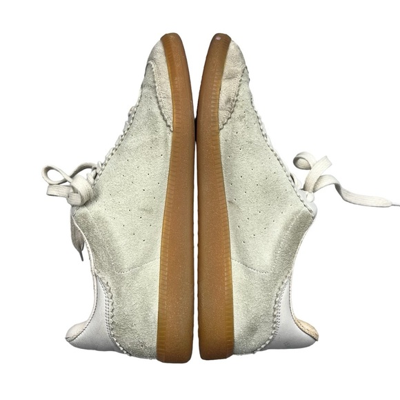 ISABEL MARANT- Bryce Suede and Leather Sneakers 40 - Picture 8 of 12